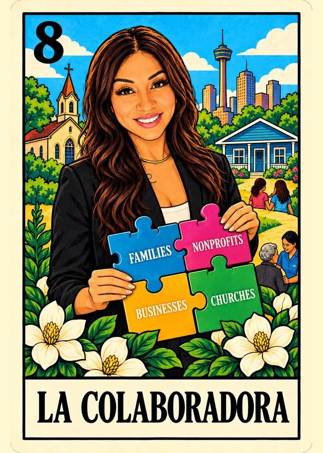 La Colaboradora lotería card