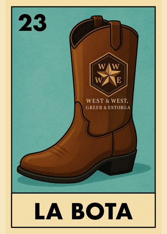 La Bota lotería card